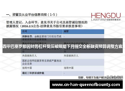 西甲巴塞罗那因财务杠杆受压被限期下月提交全新融资预算调整方案